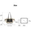 image:imageJW PEI Womens Linda Tote BagBlack Canvas