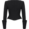 image:imageJW PEI Womens Lydia CorsetInspired BlazerBlack
