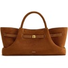image:imageJW PEI Womens Maeve Dachshund Metal Charm Tote BagBrown
