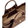 image:imageJW PEI Womens Maeve Dachshund Metal Charm Tote BagDark Brown