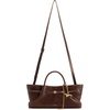 image:imageJW PEI Womens Maeve Dachshund Metal Charm Tote BagDark Brown