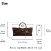 image:imageJW PEI Womens Maeve Dachshund Metal Charm Tote BagDark Brown Croc