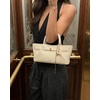 image:imageJW PEI Womens Maeve Dachshund Metal Charm Tote BagIvory Croc