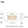 image:imageJW PEI Womens Maeve Dachshund Metal Charm Tote BagIvory Croc