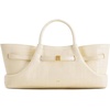 image:imageJW PEI Womens Maeve Dachshund Metal Charm Tote BagIvory Croc