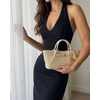 image:imageJW PEI Womens Maeve Dachshund Metal Charm Tote BagIvory Croc