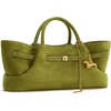 image:imageJW PEI Womens Maeve Dachshund Metal Charm Tote BagOlive Green