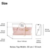 image:imageJW PEI Womens Maeve Dachshund Metal Charm Tote BagPink