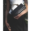 image:imageJW PEI Womens Maya LeopardShaped Hardware Handle Top Handle BagBlack Croc