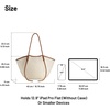 image:imageJW PEI Womens Nala Wide Tote BagBrown Canvas
