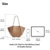 image:imageJW PEI Womens Nala Wide Tote BagClay Brown