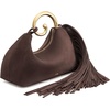 image:imageJW PEI Womens Nell Fringe Hardware Top Handle BagDeep Brown