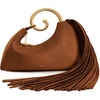 image:imageJW PEI Womens Nell Fringe Hardware Top Handle BagMocha Brown