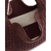 image:imageJW PEI Womens Nola Faux Suede Woven Hobo Shoulder BagDark Mocha