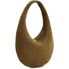 image:imageJW PEI Womens Nola Faux Suede Woven Hobo Shoulder BagOlive Green