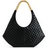 image:imageJW PEI Womens Olivia HandWoven Metal Handle Hobo BagBlack Croc