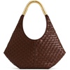 image:imageJW PEI Womens Olivia HandWoven Metal Handle Hobo BagBrown