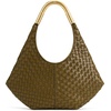 image:imageJW PEI Womens Olivia HandWoven Metal Handle Hobo BagOlive Green