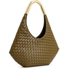 image:imageJW PEI Womens Olivia HandWoven Metal Handle Hobo BagOlive Green
