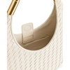 image:imageJW PEI Womens Olivia HandWoven Metal Handle Hobo BagWhite