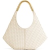 image:imageJW PEI Womens Olivia HandWoven Metal Handle Hobo BagWhite