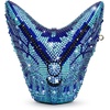 image:imageJW PEI Womens Paisley Crystal Butterfly ClutchBlue