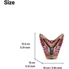 image:imageJW PEI Womens Paisley Crystal Butterfly ClutchMulticolor