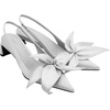 image:imageJW PEI Womens Queena Floral Appliques Slingback PumpsSilver