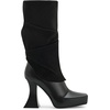 image:imageJW PEI Womens Reyna Square Toe Platform Knit BootsBlack