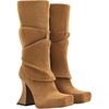 image:imageJW PEI Womens Reyna Square Toe Platform Knit BootsBrown