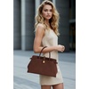 image:imageJW PEI Womens Saige Faux Suede Tote BagBrown