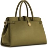 image:imageJW PEI Womens Saige Faux Suede Tote BagOlive Green