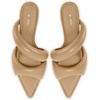 image:imageJW PEI Womens Sara Mule Heeled SandalsCane Sugar