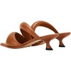 image:imageJW PEI Womens Sara Mule Heeled SandalsCaramel Brown