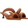 image:imageJW PEI Womens Sara Mule Heeled SandalsCaramel Brown