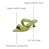 image:imageJW PEI Womens Sara Mule Heeled SandalsLime Green