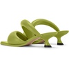 image:imageJW PEI Womens Sara Mule Heeled SandalsLime Green