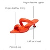 image:imageJW PEI Womens Sara Mule Heeled SandalsScarlet