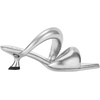 image:imageJW PEI Womens Sara Mule Heeled SandalsSilver
