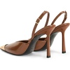 image:imageJW PEI Womens Savannah Gold Tipped Slingback PumpsBrown