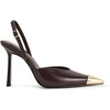 image:imageJW PEI Womens Savannah Gold Tipped Slingback PumpsBurgundy
