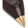image:imageJW PEI Womens Savannah Gold Tipped Slingback PumpsBurgundy