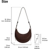 image:imageJW PEI Womens Sharon Crossbody BagFaux Suede Coffee Brown