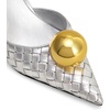 image:imageJW PEI Womens Sofia Sphere Heel MulesSilver  Gold
