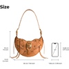 image:imageJW PEI Womens Tessa Shoulder BagSuede Camel