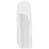 image:imageJW PEI Womens Tulle Cape ShawlWhite