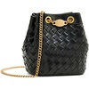 image:imageJW PEI Womens Yara HandWoven Bucket BagBlack
