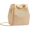 image:imageJW PEI Womens Yara HandWoven Bucket BagChampagne