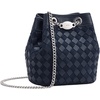 image:imageJW PEI Womens Yara HandWoven Bucket BagDark Blue