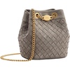 image:imageJW PEI Womens Yara HandWoven Bucket BagGrey